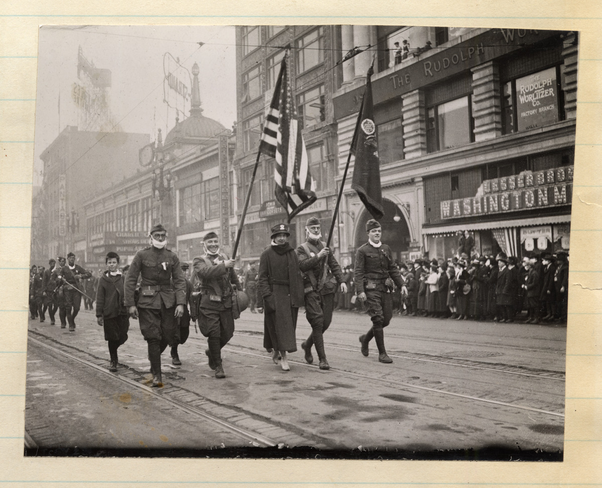 Parade, San Francisco, California, 1918